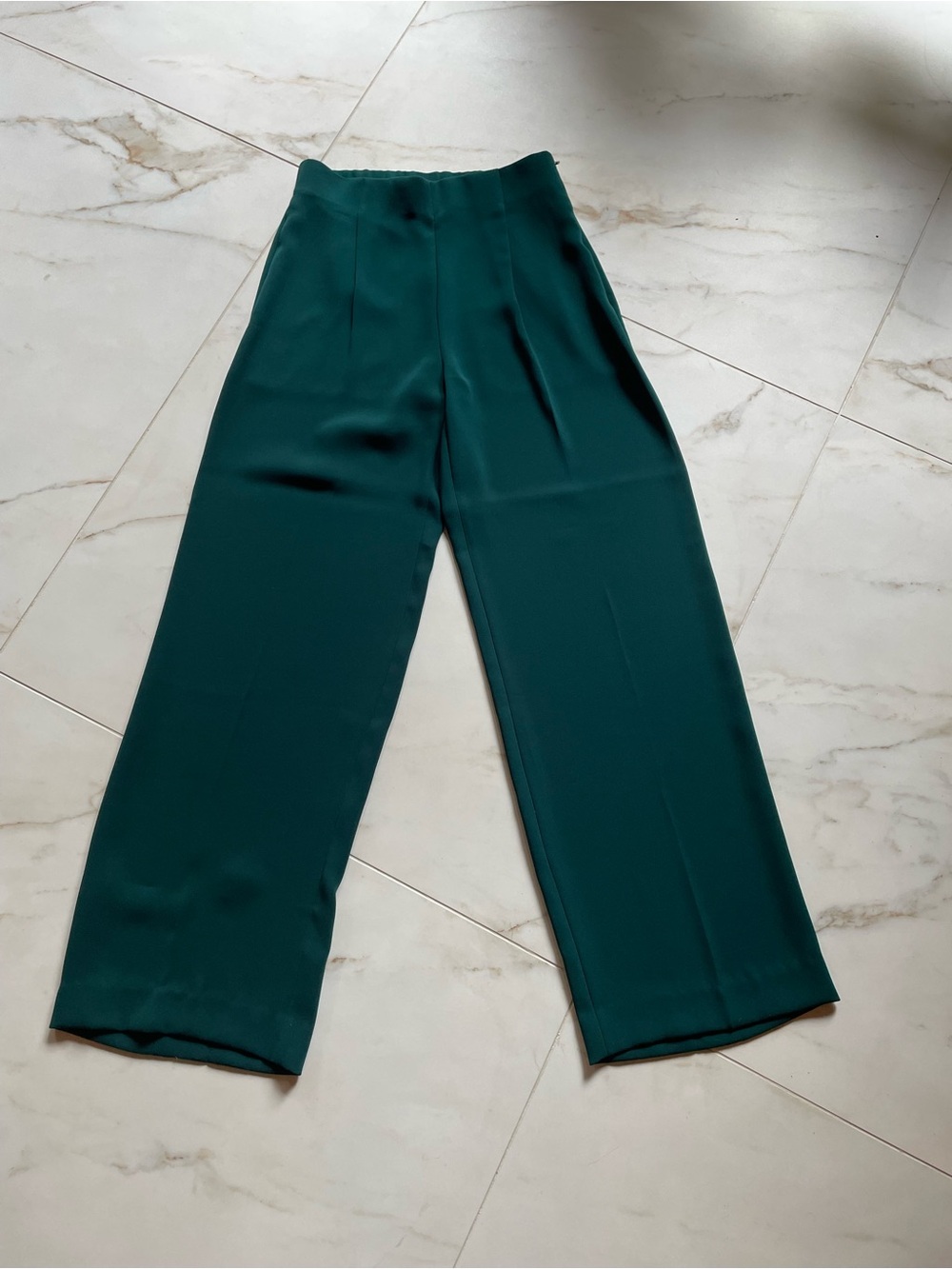 J Crew drapey wide leg trouser